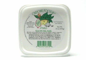 Capone Foods Sauce - Basil Pesto 1 Lb Container * STORE PICK UP ONLY 1 Capone Foods Sauce - Basil Pesto 1 Lb Container * STORE PICK UP ONLY