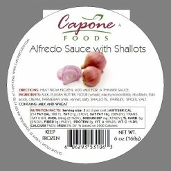 Capone Foods Sauce - Alfredo With Shallots * STORE PICK UP ONLY Sauces And Soups