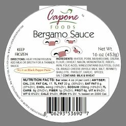 Capone Foods Sauce - Bergamo * STORE PICK UP ONLY Sauces And Soups