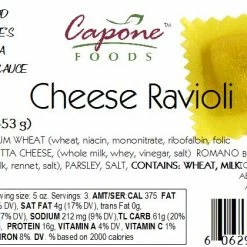 Capone Foods Ravioli - Cheese * STORE PICK UP ONLY