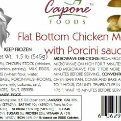 Capone Foods Entrées Chicken Meatballs With Porcini Sauce * STORE PICK UP ONLY