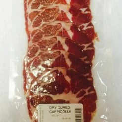 San Daniele Cured & Sliced Meat Dry Cured Cappicola