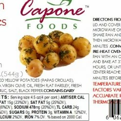 Capone Foods Golden Potatoes * STORE PICK UP ONLY Entrées