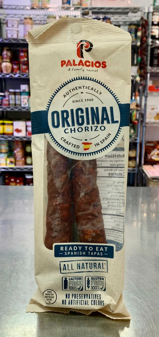 Capone Foods Chorizo From Spain - Palacios Cured & Sliced Meat 1 Capone Foods Chorizo From Spain - Palacios Cured & Sliced Meat