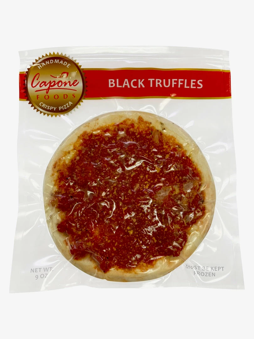 Capone Foods HANDMADE CRISPY PIZZA Black Truffle & Tomato * STORE PICK UP ONLY 1 Capone Foods HANDMADE CRISPY PIZZA Black Truffle & Tomato * STORE PICK UP ONLY