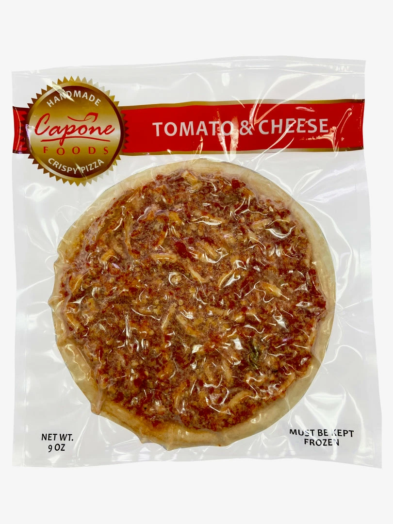 Capone Foods HANDMADE CRISPY PIZZA Tomato And Cheese * STORE PICK UP ONLY 1 Capone Foods HANDMADE CRISPY PIZZA Tomato And Cheese * STORE PICK UP ONLY