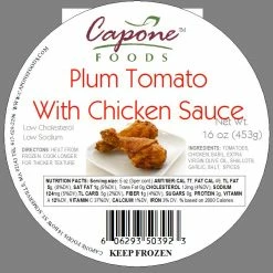 Capone Foods Sauce - Plum Tomato With Chicken * STORE PICK UP ONLY