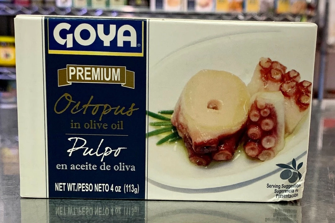 Capone Foods Octopus In Olive Oil - Goya Specialty Foods 1 Capone Foods Octopus In Olive Oil - Goya Specialty Foods