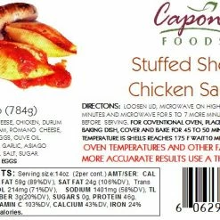 Capone Foods Stuffed Shell And Chicken Sausages * STORE PICK UP ONLY