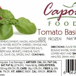 Capone Foods Ravioli - Tomato Basil * STORE PICK UP ONLY